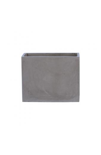 FLOWER POT-2 Cement Grey 50x20x40cm
