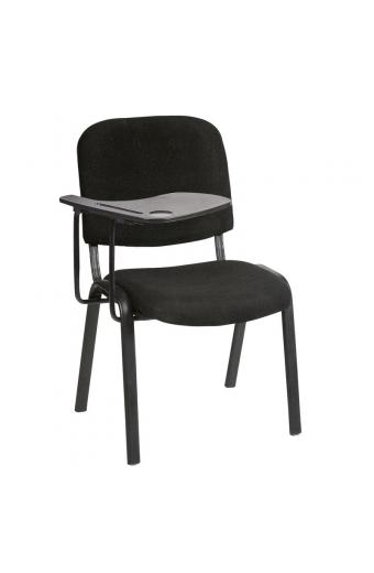 SIGMA Καρέκλα Θρανίο, Μέταλλο Βαφή Μαύρο, Ύφασμα Μαύρο